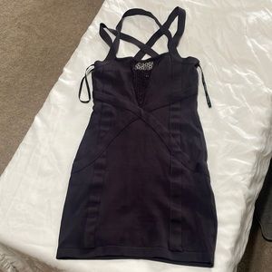Cute BEBE bodycon dress. Size medium.